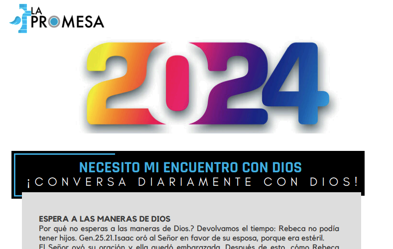 Devocional Mayo – 2024