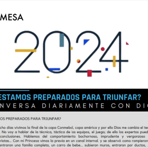 Devocional Agosto – 2024