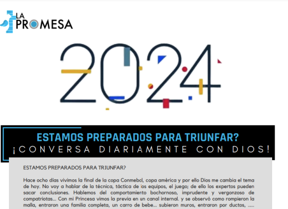 Devocional Agosto – 2024