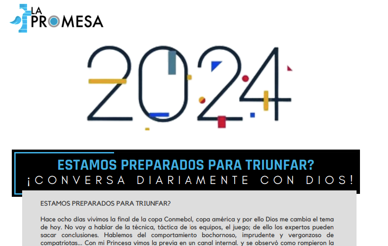 Devocional Agosto – 2024